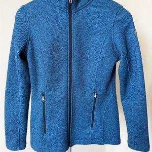 Spyder Vibrant Blue Full Zip Jacket, Women’s Medium
